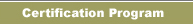 Certification Program